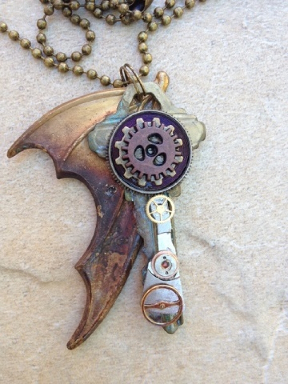 Steampunk Key Necklace