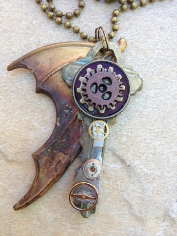 Steampunk Key Necklace