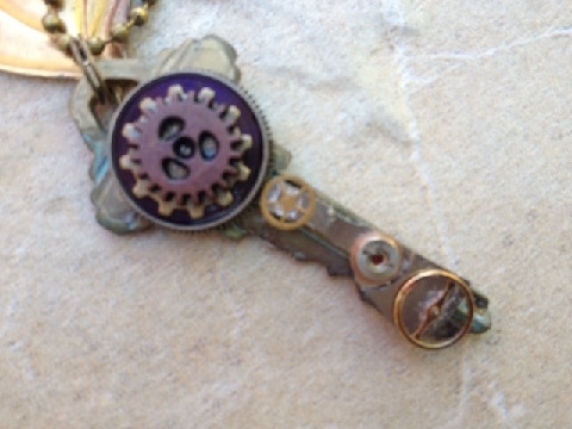 Steampunk Key Necklace