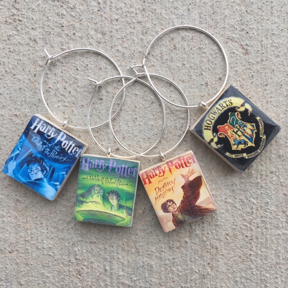 Harry Potter Wine Charms