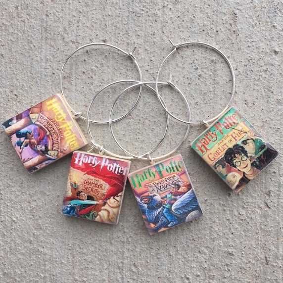 Harry Potter Wine Charms