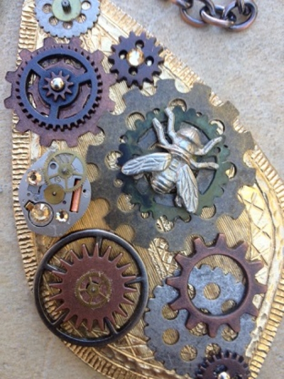 Steampunk Tie Necklace