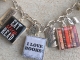 Book Lover Charm Bracelet