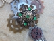 Steampunk Recycled Key Necklace