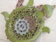 Steampunk Turtle Pendant Necklace