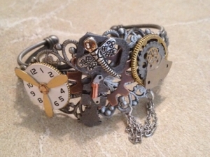 Steampunk Cuff Bracelet