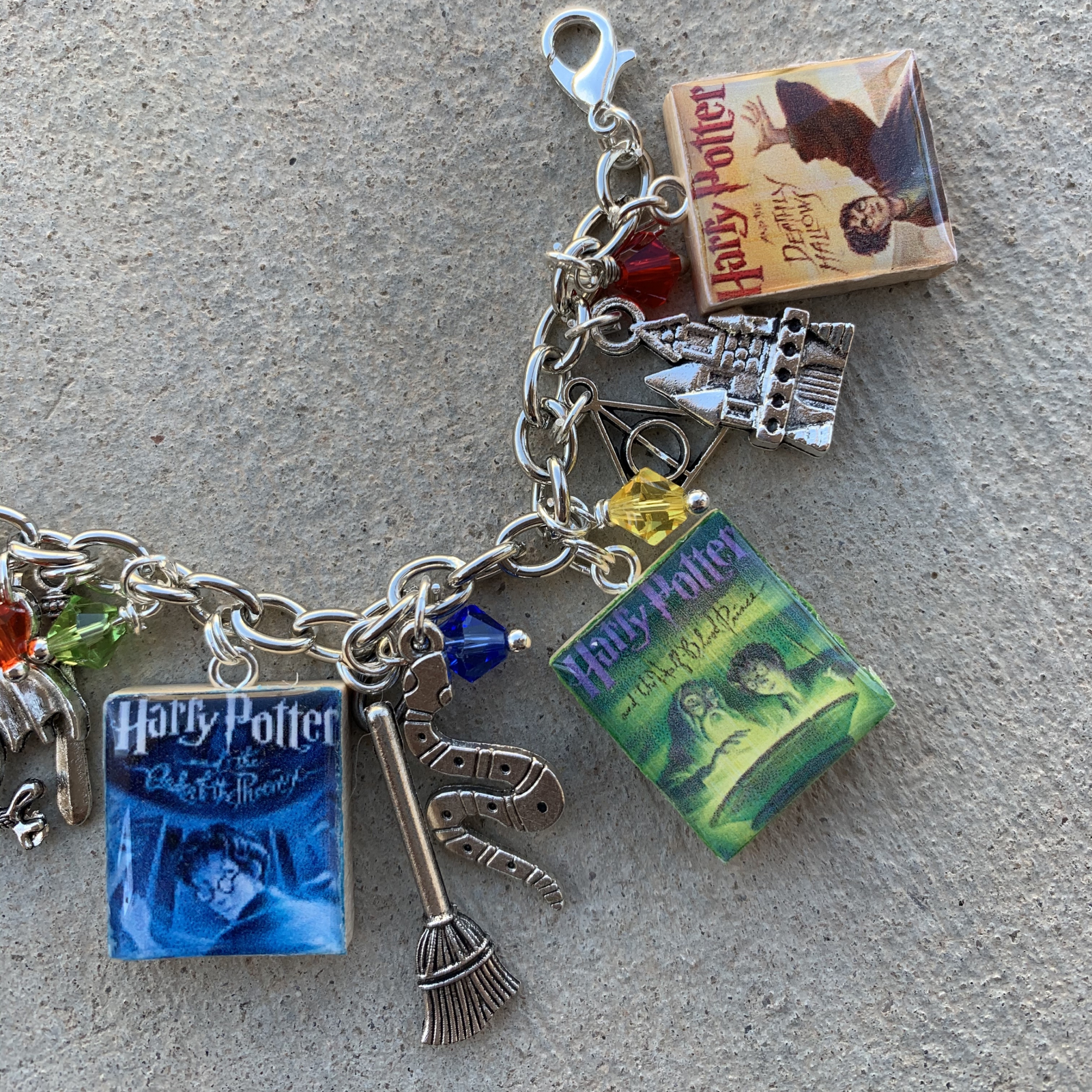 Harry Potter Scrabble Tile Charm Bracelet