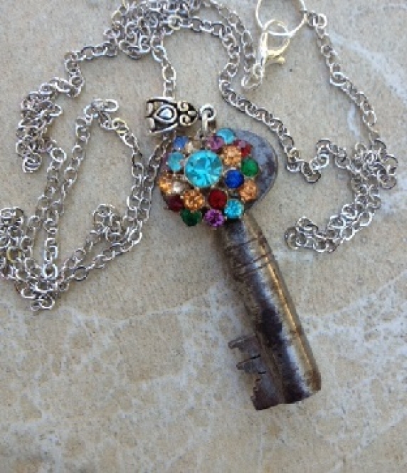 Vintage Skeleton Key Necklace