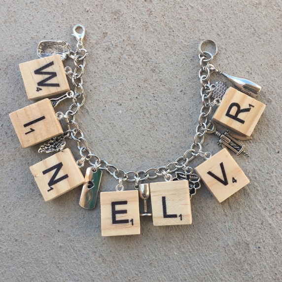 Wine Lover Charm Bracelet